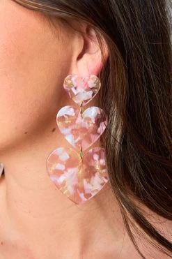 Linny Co Xx BL Lola Statement Earrings - Stained Glass