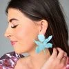 Linny Co Xx BL Fawna Statement Earrings - Ocean -US Skirt Sales Store 0D5A80351