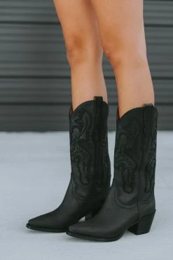 Dagget Western Boot - Black -US Skirt Sales Store 0D5A8081