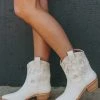 Valencia Star Western Boot - Cream -US Skirt Sales Store 0D5A8100