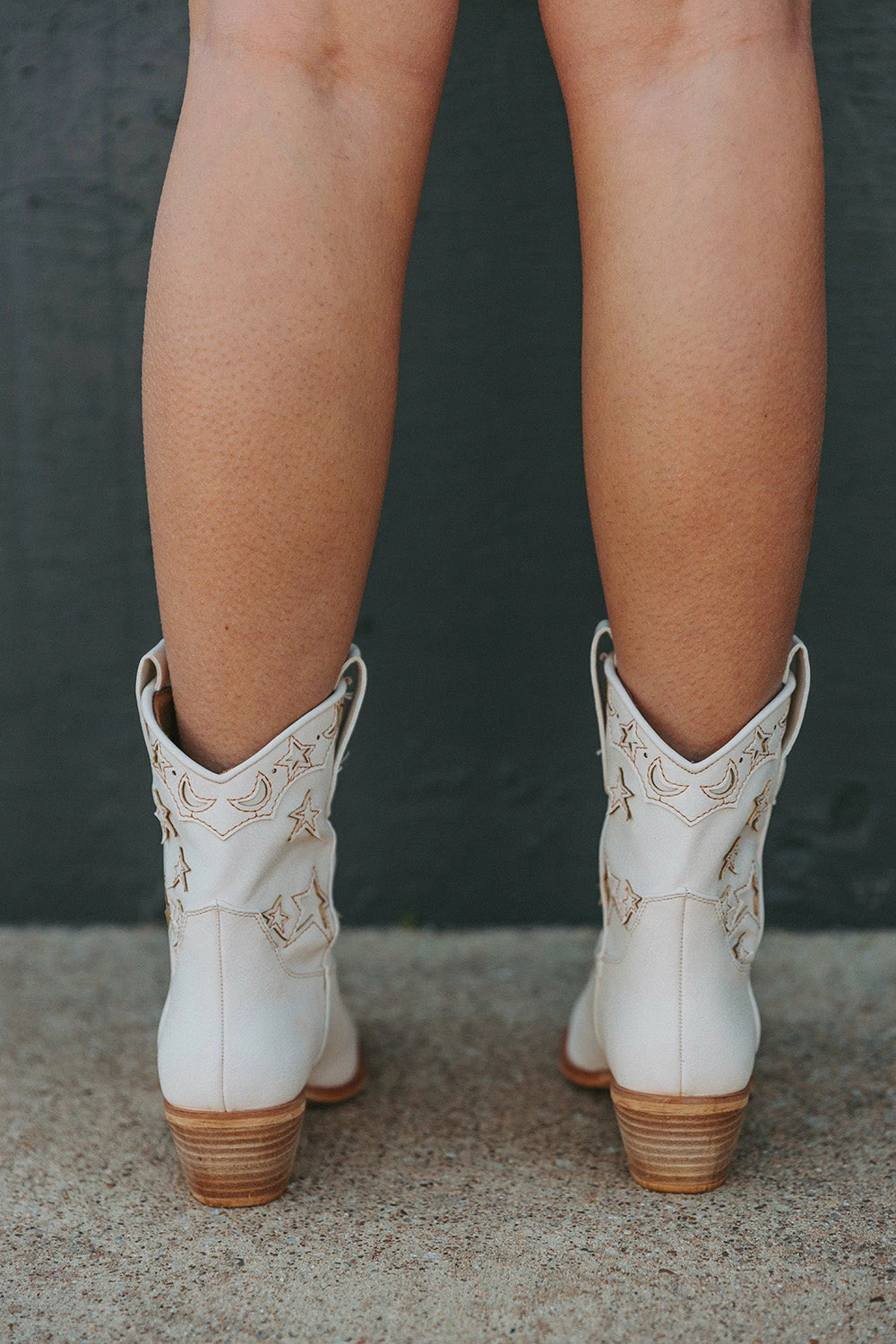 Valencia Star Western Boot - Cream 7 Valencia Star Western Boot - Cream - Image 5