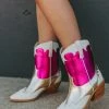 Urie Boots - Pink/Gold -US Skirt Sales Store 0D5A8105