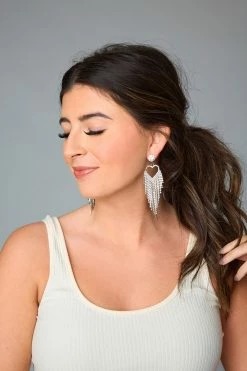 Nashville Nights Earrings - Silver -US Skirt Sales Store 0D5A8570 da35bfa4 5b46 4235 8f00 8903ef7b1394