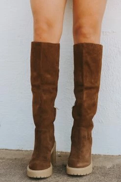 Dolce Vita Corry H2O Suede Boots - Dark Brown -US Skirt Sales Store 0D5A8601