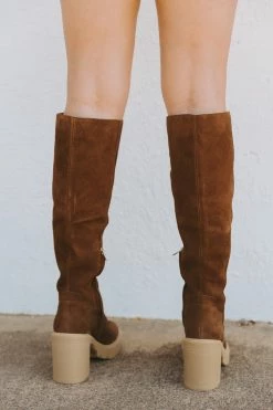 Dolce Vita Corry H2O Suede Boots - Dark Brown -US Skirt Sales Store 0D5A8606