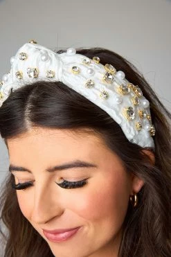 Brianna Cannon Xx BL Eleanor Embellished Headband - Alabaster -US Skirt Sales Store 0D5A8645 b5e2d587 43a6 44e9 94c4 244f96c5c74a