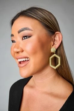 Elliot Statement Earrings - Gold -US Skirt Sales Store 0D5A8655