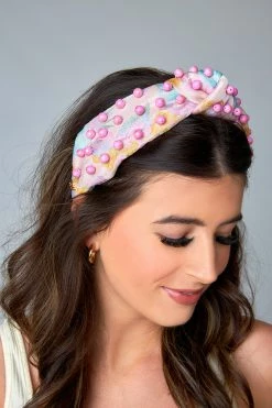 Brianna Cannon Xx BL Eleanor Embellished Headband - Chasing Rainbows