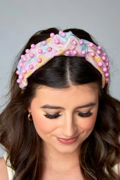 Brianna Cannon Xx BL Eleanor Embellished Headband - Chasing Rainbows -US Skirt Sales Store 0D5A8674