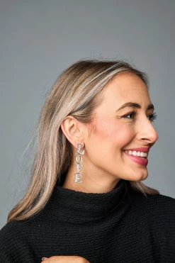 I Will Always Love You Statement Earring - Gold