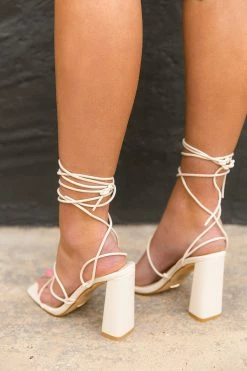 Mahari Strappy Block Heel - Bone -US Skirt Sales Store 0D5A8884 85cb99e3 768d 497b 8d2c 7eacedd08ba0