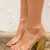 Gioia Studded Heels - Gold 1 Gioia Studded Heels - Gold -US Skirt Sales Store 0D5A8941