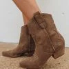 Matisse Arlo Suede Bootie - Taupe