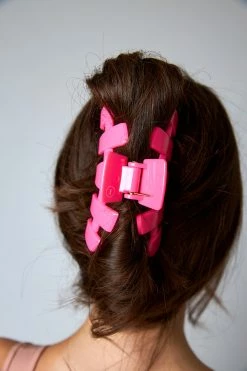 Teleties Large Hair Clip - Hot Pink 8 Teleties Large Hair Clip - Hot Pink -US Skirt Sales Store 0D5A9247