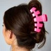 Teleties Large Hair Clip - Hot Pink -US Skirt Sales Store 0D5A9248
