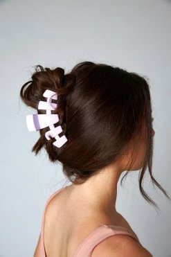 Teleties Large Hair Clip - Lilac