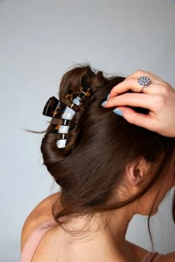 Teleties Large Hair Clip - Tortoise