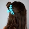 Teleties Medium Hair Clip - Baby Blue