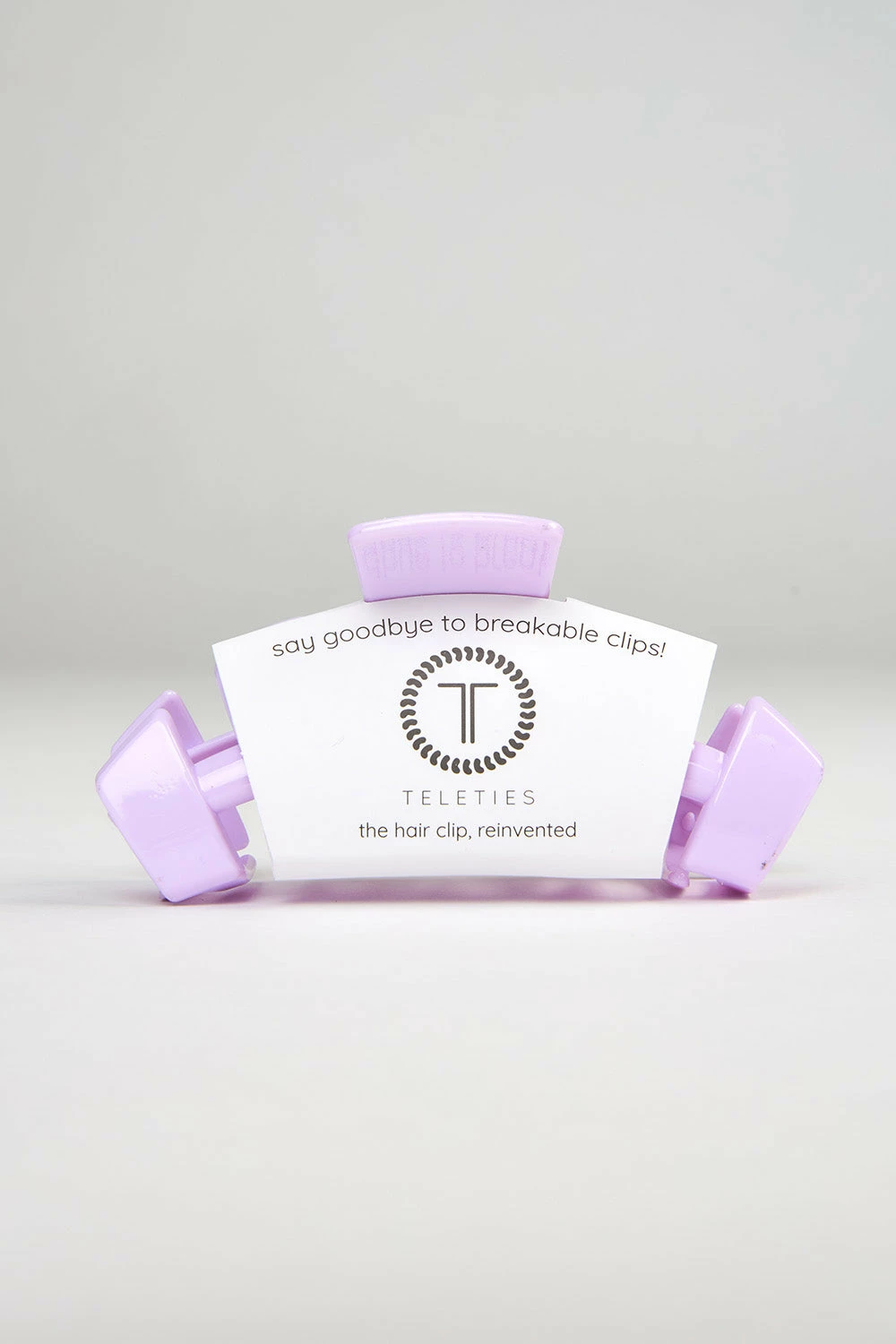 Teleties Large Hair Clip - Lilac 6 Teleties Large Hair Clip - Lilac - Image 4