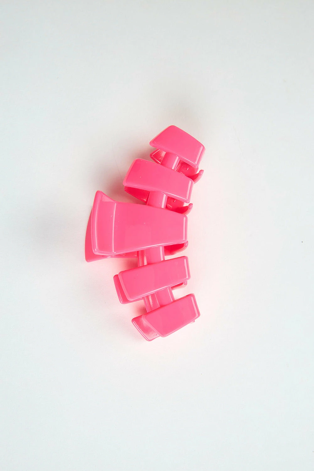 Teleties Large Hair Clip - Hot Pink 6 Teleties Large Hair Clip - Hot Pink - Image 4