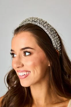 Isabelle Crystal Headband - Silver -US Skirt Sales Store 0D5A9425 2