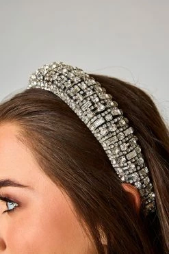 Isabelle Crystal Headband - Silver -US Skirt Sales Store 0D5A9429 2