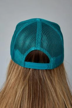 Texas Happy Face Trucker Hat - Teal -US Skirt Sales Store 0D5A9551 c452e279 55b6 461f 8eb8 c88d3c7edc14
