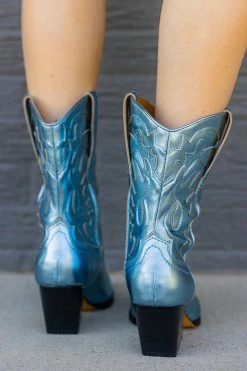 Dolce Vita Landen Electric Leather Boots - Blue 11 Dolce Vita Landen Electric Leather Boots - Blue -US Skirt Sales Store 0D5A9734