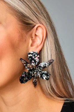 Fawna Statement Earrings - NYE Iridescent