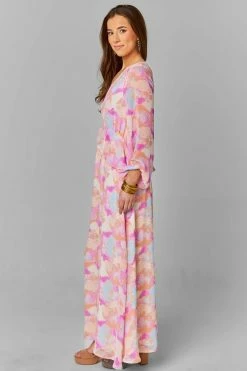 BuddyLove Eden Long Sleeve Maxi Dress - Dazed -US Skirt Sales Store 0D5A9863