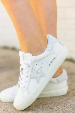 Dayna Studded Sneaker - White