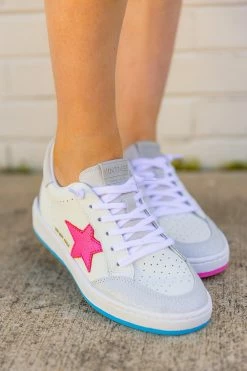 Mismatched 3 Sneaker - Pink/Blue -US Skirt Sales Store 0D5A9885