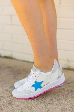 Mismatched 3 Sneaker - Pink/Blue -US Skirt Sales Store 0D5A9886