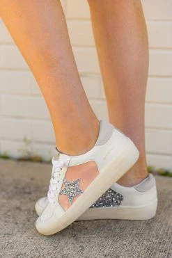 Mismatched 2 Sneaker - Pink/Silver -US Skirt Sales Store 0D5A9893