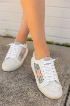 Mismatched 2 Sneaker - Pink/Silver -US Skirt Sales Store 0D5A9896