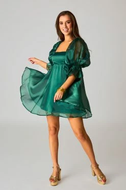 BuddyLove Betsy Puff Sleeve Babydoll Dress - Dublin -US Skirt Sales Store 0D5A99581