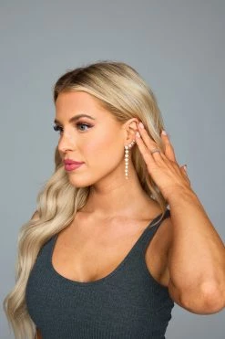 Jasmine Drop Earrings - Gold -US Skirt Sales Store 11.14Linesheet3041