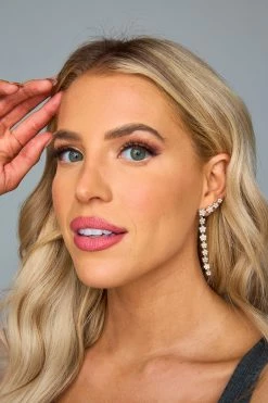 Jasmine Drop Earrings - Gold