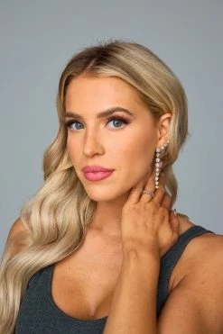 Jasmine Drop Earrings - Gold -US Skirt Sales Store 11.14Linesheet3047