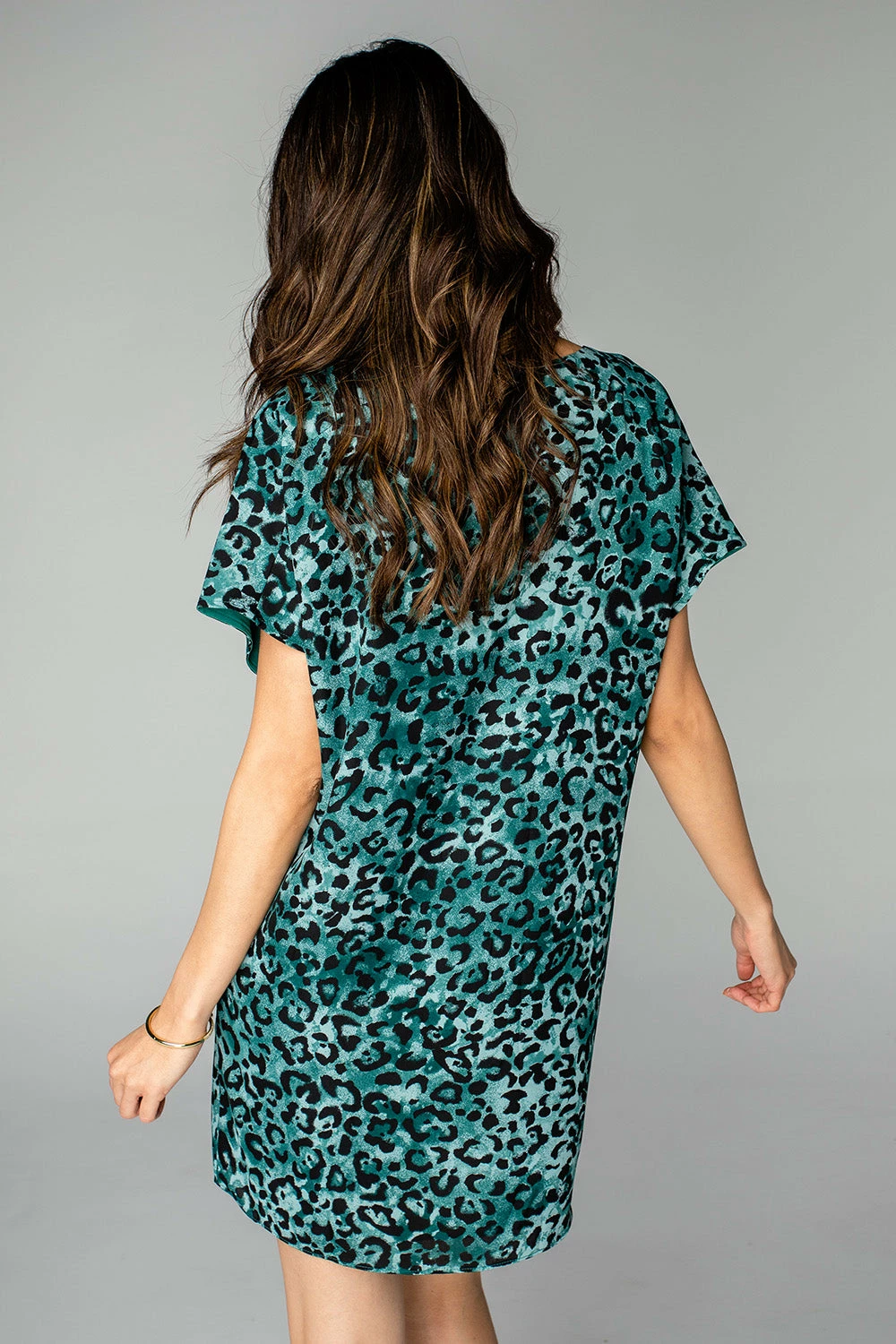 BuddyLove Baker V-Neck Shift Dress - Lagoon 6 BuddyLove Baker V-Neck Shift Dress - Lagoon - Image 4