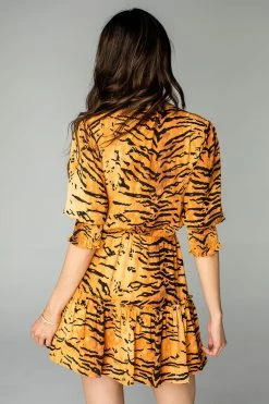 BuddyLove Paltrow Elastic Waist Mini Dress - Bengal 11 BuddyLove Paltrow Elastic Waist Mini Dress - Bengal -US Skirt Sales Store 2Q6A1197