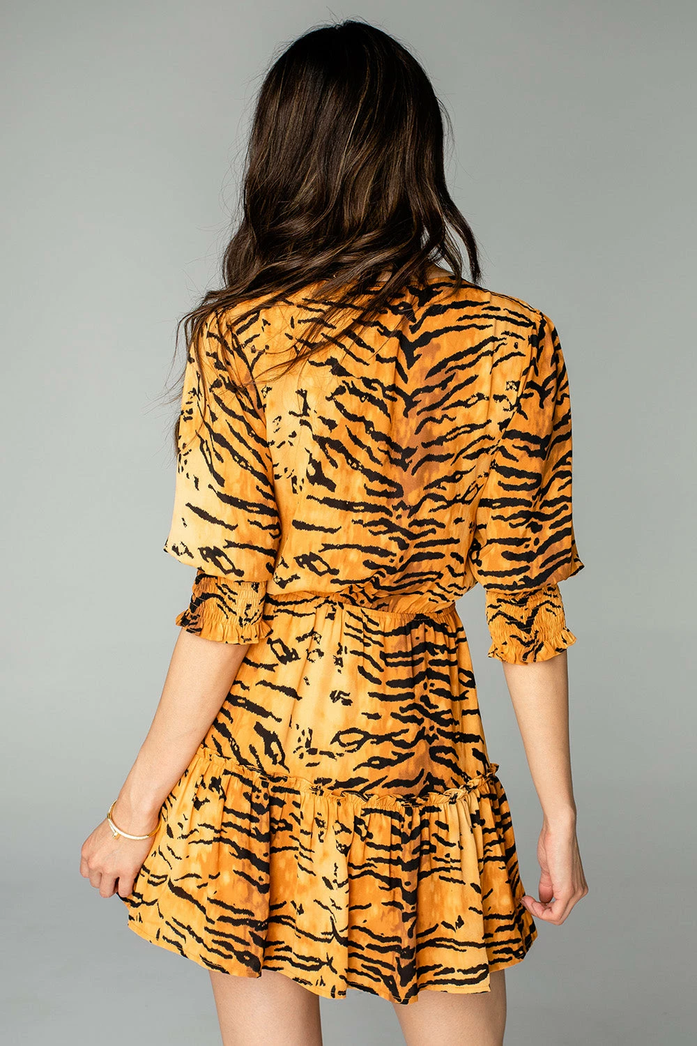 BuddyLove Paltrow Elastic Waist Mini Dress - Bengal 6 BuddyLove Paltrow Elastic Waist Mini Dress - Bengal - Image 4