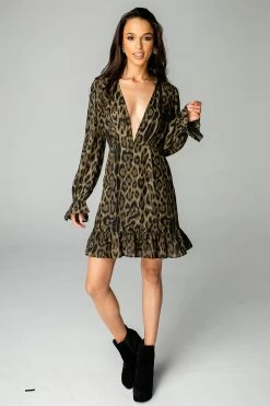 BuddyLove Alicia V-Neck Dress - Bearcat -US Skirt Sales Store 2Q6A1259