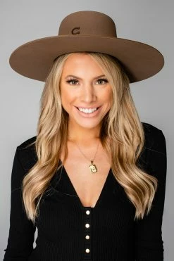 CHARLIE 1 HORSE High Desert Hat - Pecan -US Skirt Sales Store 2Q6A3171