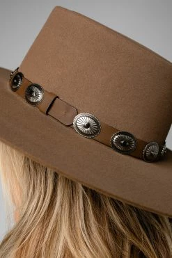 CHARLIE 1 HORSE High Desert Hat - Pecan -US Skirt Sales Store 2Q6A3193