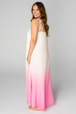 BuddyLove Barton Tie Shoulder Maxi Dress - Papaya -US Skirt Sales Store 2Q6A3678 6131e831 a0e9 4b1f aa42 530c0f07d2cf