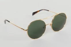 BuddyLove Capri Round Double Bridge Sunglasses - Brown -US Skirt Sales Store 2Q6A5258