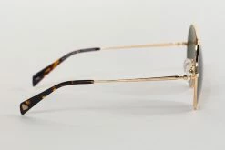 BuddyLove Capri Round Double Bridge Sunglasses - Brown -US Skirt Sales Store 2Q6A5267