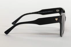 BuddyLove Heather Oversized Sunglasses - Black -US Skirt Sales Store 2Q6A5303