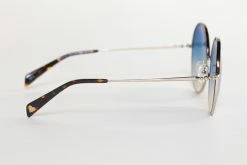 BuddyLove Farrah Round Metal Sunglasses - Blue 14 BuddyLove Farrah Round Metal Sunglasses - Blue -US Skirt Sales Store 2Q6A5443